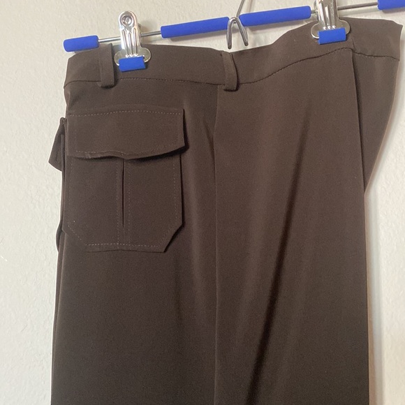 Arnaud de Paris made in France wide leg dress pants - Picture 2 of 7